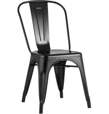 Стул Stool Group Tolix черный глянцевый