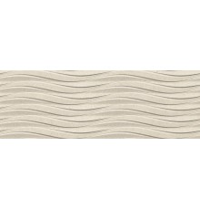 Плитка настенная Emigres Petra Sahara beige матовая, ректифицированная 25х75