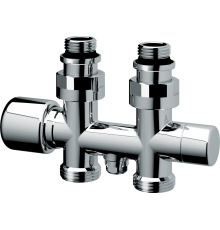 Коллектор FAR LadyFAR FL 0268 3412 3/4" х 1/2", термостатический, прямой, присоединение евроконус