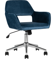 Компьютерное кресло Stool Group Ross, синее
