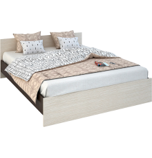 Кровать СТЕНДМЕБЕЛЬ Басса КР 558 160x200 дуб белфорт, венге