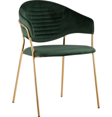 Стул Stool Group Эвита вельвет зеленый