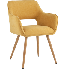 Стул Stool Group Кромвель II желтый