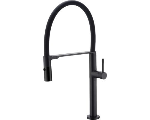 Смеситель для кухни Boheme Uno 114-B black