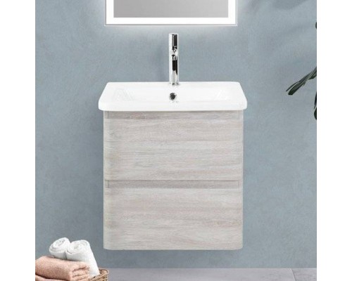 Тумба под раковину BelBagno Albano-Cer 60 подвесная, rovere vintage bianco