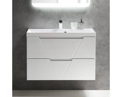 Тумба под раковину BelBagno Vittoria 90 подвесная, bianco lucido