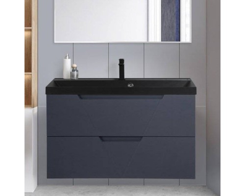 Тумба под раковину BelBagno Vittoria 100 подвесная, grigio opaco
