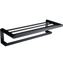 Полка Nofer Capri 16223.N черная + Салфетки Nofer OC-1-33 100 шт