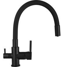 Смеситель для кухни Wisent W4255B-2 черный