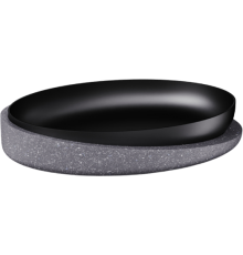 Мыльница Fora Granit Dark FOR-GRD036 черная