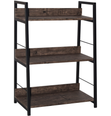 Стеллаж BRABIX LOFT SH 002 морёный дуб