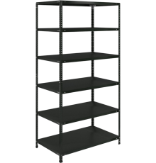 Стеллаж BRABIX MS KD 195х60-6 графит