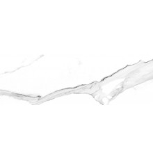 Плитка настенная Meissen Keramik White stream глянцевая 25х75 белая