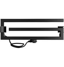 Полотенцесушитель электрический Indigo Sigma DGSIG20-60BRLt 20х60, черный муар