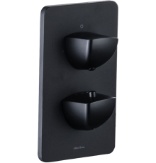 Термостатический смеситель Allen Brau Infinity 5.21116-31 С ВНУТРЕННЕЙ ЧАСТЬЮ, матовый черный