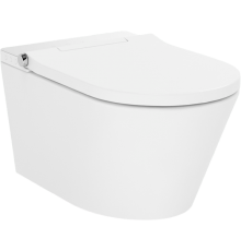 Унитаз подвесной Lavinia Boho Smart V-Clean 3359102R безободковый, с микролифтом