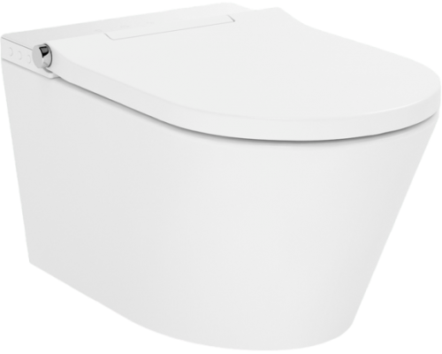 Унитаз подвесной Lavinia Boho Smart V-Clean 3359102R безободковый, с микролифтом