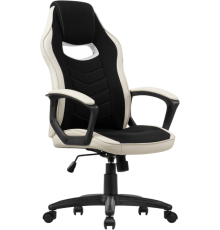 Компьютерное кресло Woodville Gamer черное, бежевое