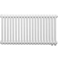 Радиатор стальной Vasco Ritmo 2057V 20 секций, с вентилем, белый