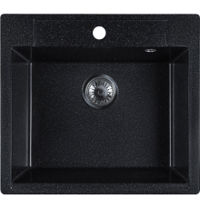 Мойка кухонная Reflexion Cubi RX1555CL уголь