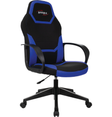 Игровое кресло BRABIX Alpha GM-018 черное, синее