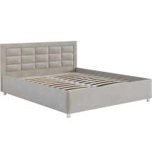 Кровать Mebel-Ars Версаль 160, бархат бежевый star velvet 6 beige