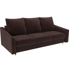 Диван Mebel-Ars Уэльс велюр шоколад HB-178/16