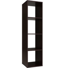 Стеллаж Mebel-Ars Калакс 1х4, 37х39 венге цаво