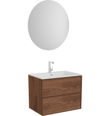 Мебель для ванной комнаты VitrA Metropole Edge 80 ореховое дерево