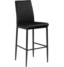 Барный стул Woodville Teon black, ножки black