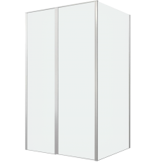 Душевой уголок Allen Brau Priority 120x100, профиль серебро браш, стекло прозрачное