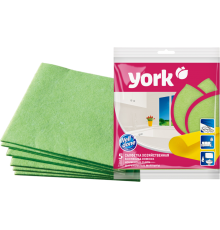 Салфетка для уборки York 020020 в ассортименте, 5 шт.