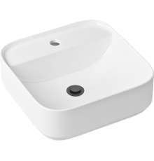 Раковина Lavinia Boho Bathroom Sink Slim 21520840 с донным клапаном, черный матовый