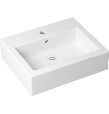 Раковина Lavinia Boho Bathroom Sink 21520916 с донным клапаном, белый матовый