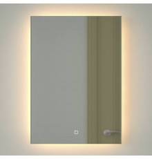 Зеркало Defesto Glow DF 2514S 50х70 с LED-подсветкой, 3000 K, сенсорный выключатель