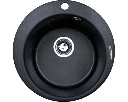 Мойка кухонная Zigmund   Shtain Kreis 480 темная скала