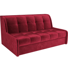 Диван Mebel-Ars Барон №6 бархат красный star velvet 3 dark red
