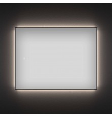 Зеркало Wellsee 7 Rays’ Spectrum 75х60 с подсветкой, черное