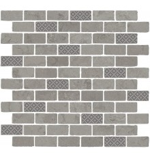 Мозаика Kerama Marazzi Про Лаймстоун Антика 3 матовая 32х30 серая