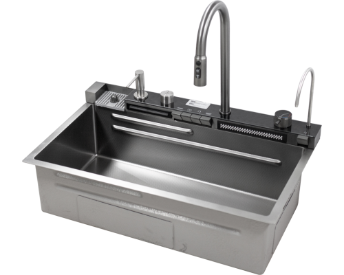 Мойка кухонная Esbano Cascade-5 с сифоном