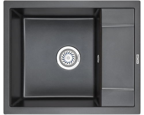 Мойка кухонная KRONA Flugel WR600-500 1 60х50 см, black