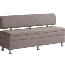 Кухонный диван Norta Hippo 150x49x77 см велюр vivaldi 5