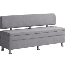 Кухонный диван Norta Hippo 150x49x77 см велюр vivaldi 07