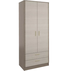 Шкаф Stolline Юта СТЛ.359.01 90х55 см, крослайн латте, крослайн карамель