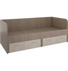 Детская кровать Stolline Юта СТЛ.359.10 204х95 см, крослайн латте, крослайн карамель