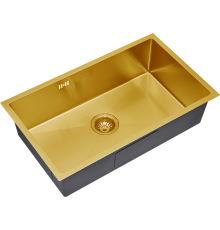 Мойка кухонная S.K.Sanitary SKS 7444 BRONZE с сифоном