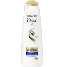 Бальзам Dove Hair therapy Интенсивное восстановление увлажняющий, питательный, для всех типов волос, для поврежденных волос, для тонких волос, 350 мл