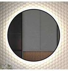 Зеркало круглое Defesto Aura DF 2985 80x80, с нейтральной подсветкой