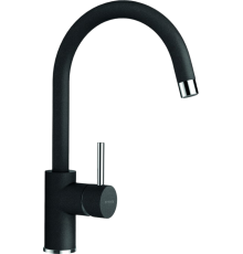Смеситель для кухни Schock Cristalite Plutos-D выдвижной излив, оникс
