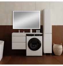 Мебель для ванной комнаты Style Line Даллас 115 L Люкс Plus подвесная, зеркало DIWO Дмитров
